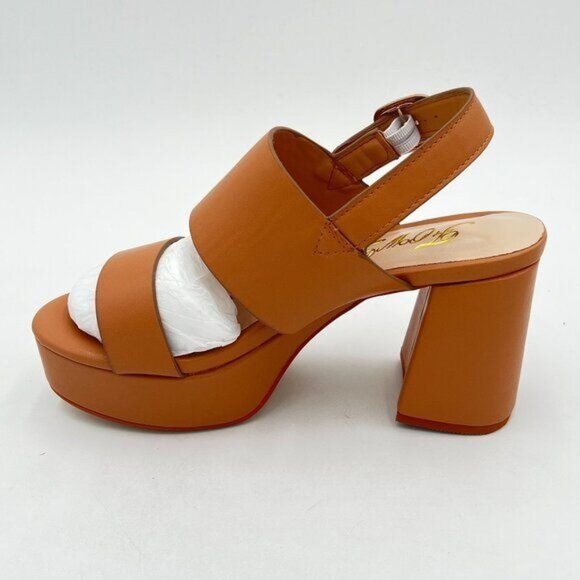 FOWT Women Open Toe Platfrom Sandals Chunky Mid Heel Slingbacks Buckle Wide Band - Picture 1 of 5